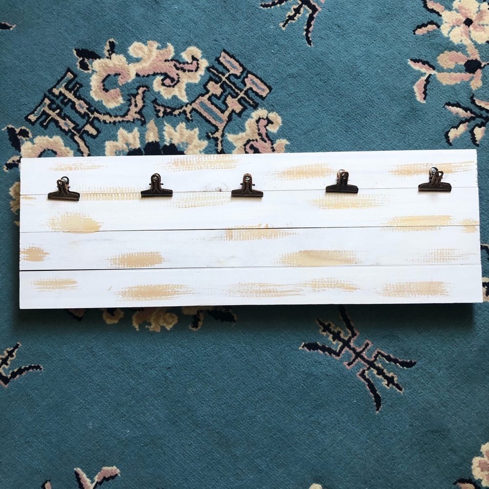 Decorative Wood Board for hanging cards/ pictures